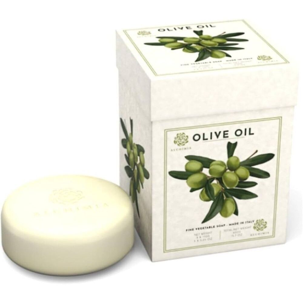Olive Oil Soap Bars Set of 3 Organic Moisturizing Made in Italy New Boxed